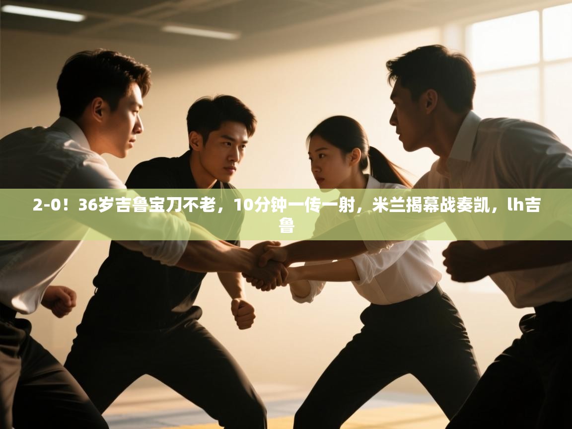 2-0!36岁吉鲁宝刀不老,10分钟一传一射,米兰揭幕战奏凯,lh吉鲁 第1张